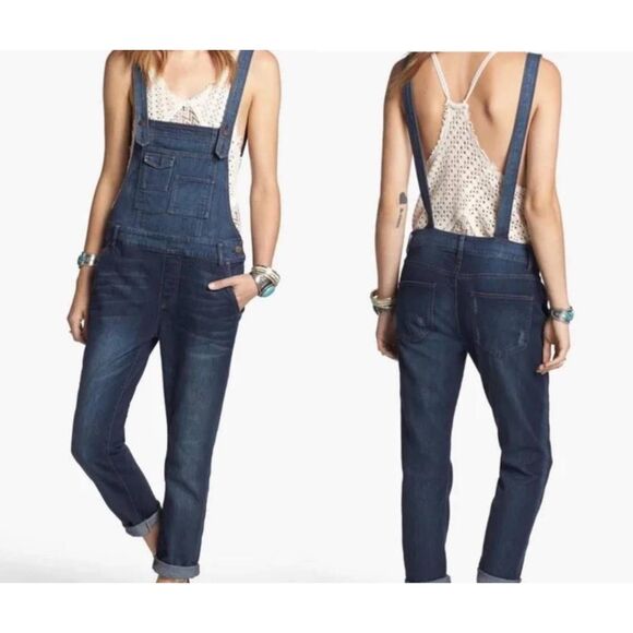 Free People Overalls Brandy Wash 26 - Picture 1 of 4